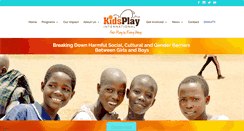 Desktop Screenshot of kidsplayintl.org